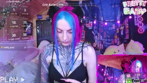 Snapshot of cybernekko chatting on 23, 10, 2025 Neko online show from 23, 10, 2025