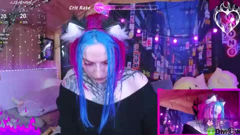 Snapshot of cybernekko chatting on 30, 10, 2025 Neko online show from 30, 10, 2025