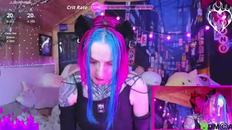 Snapshot of cybernekko chatting on 9, 11, 2025 Neko online show from 9, 11, 2025