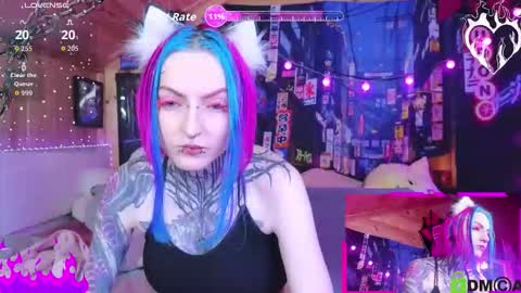 Snapshot of cybernekko chatting on 19, 11, 2025 Neko online show from 19, 11, 2025