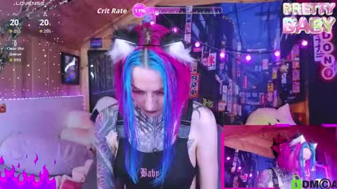 Snapshot of cybernekko chatting on 23, 11, 2025 Neko online show from 23, 11, 2025