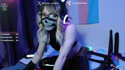 cypherlovelace online show from 13, 10, 2025