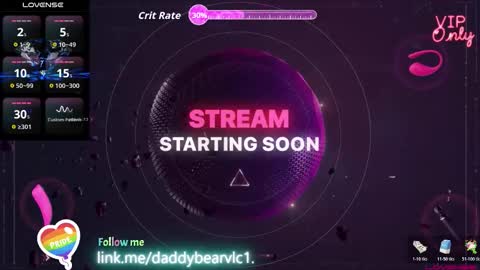 DaddyBear online show from 8, 2, 2026