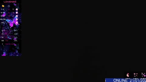 Snapshot of dani_sweet_ts chatting on 21, 1, 2025 Dani online show from 21, 1, 2025