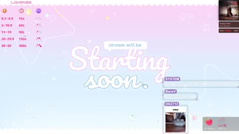Snapshot of darlingbubble chatting on 2, 11, 2025 DarlingBubbles online show from 2, 11, 2025