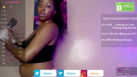 Snapshot of dchcco chatting on 25, 11, 2025 Duchess Coco - Coco Puffs online show from 25, 11, 2025