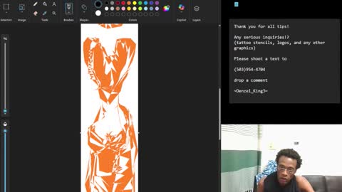 Denzel King3 online show from 23, 10, 2025