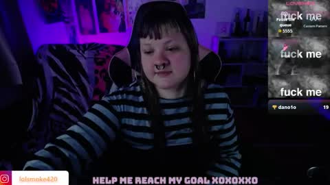 Snapshot of destroyall420 chatting on 8, 5, 2026 Lola Bdsm and fries online show from 8, 5, 2026