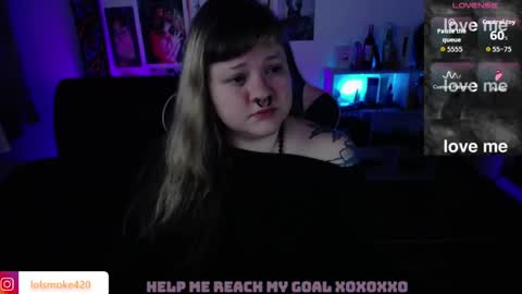 Snapshot of destroyall420 chatting on 28, 5, 2026 Lola Bdsm and fries online show from 28, 5, 2026