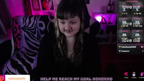 Snapshot of destroyall420 chatting on 11, 6, 2026 Lola Bdsm and fries online show from 11, 6, 2026