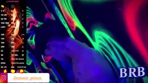 Snapshot of dominicprince chatting on 1, 10, 2025 DOMINIC PRINCE online show from 1, 10, 2025