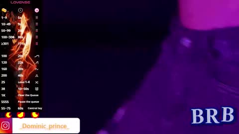 Snapshot of dominicprince chatting on 11, 11, 2025 DOMINIC PRINCE online show from 11, 11, 2025