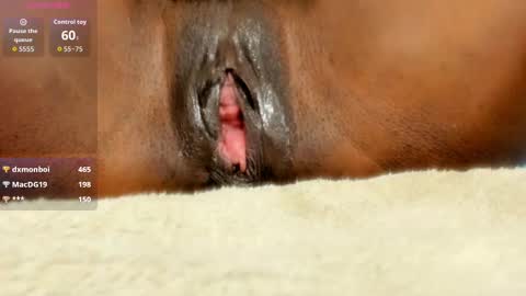 Snapshot of ebonyprolapse chatting on 13, 9, 2025 Ebony Prolapse online show from 13, 9, 2025