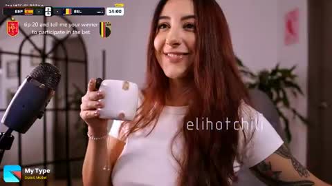 Snapshot of elihotchili chatting on 10, 7, 2026 Eli online show from 10, 7, 2026