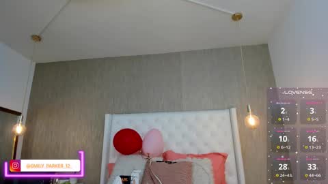 My IG - EmilyParker   online show from 22, 2, 2026