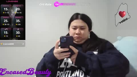 Snapshot of encasedbeauty chatting on 14, 10, 2025 Ela online show from 14, 10, 2025