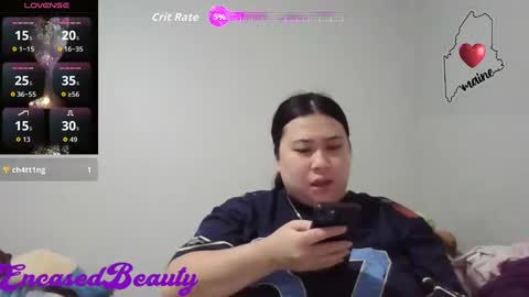 Snapshot of encasedbeauty chatting on 16, 10, 2025 Ela online show from 16, 10, 2025