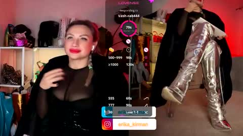 Snapshot of erika_kirman chatting on 16, 1, 2026 Erika online show from 16, 1, 2026