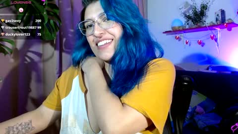 Snapshot of evethereal chatting on 25, 1, 2025 Blue Eva. online show from 25, 1, 2025