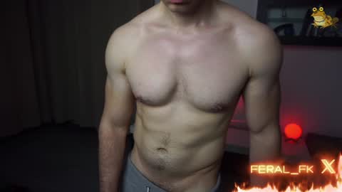 Snapshot of feral_fk chatting on 5, 12, 2024 Feral Fucker online show from 5, 12, 2024