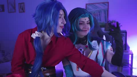 cap and Lana  online show from 8, 12, 2024