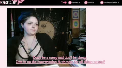 Snapshot of gxddess_fe chatting on 23, 6, 2026 Goddess Fe online show from 23, 6, 2026