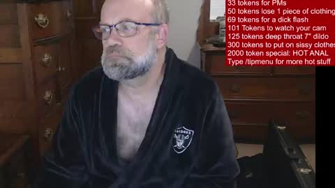 HairyDaddyBear69 online show from 26, 6, 2026