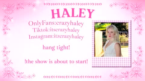 Snapshot of haleycrazy chatting on 10, 1, 2026 Haley online show from 10, 1, 2026