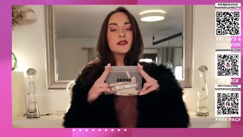 Hannah James online show from 13, 6, 2026