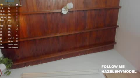 Snapshot of hazel_shy chatting on 7, 12, 2024 Im Hazel online show from 7, 12, 2024