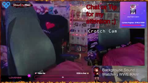 Snapshot of heartmyarc chatting on 3, 12, 2024 HeartMyArc online show from 3, 12, 2024