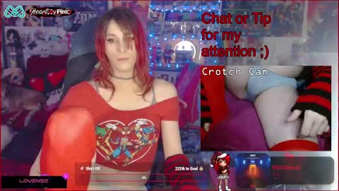 Snapshot of heartmyarc chatting on 13, 1, 2025 HeartMyArc online show from 13, 1, 2025