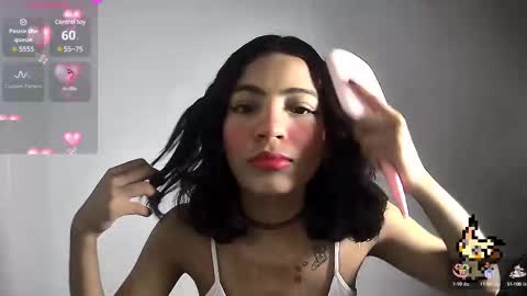 Helia Transfem and Amy online show from 27, 2, 2025