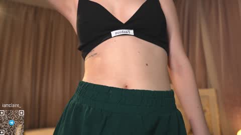 Snapshot of iamclaire_ chatting on 17, 1, 2025 Claire online show from 17, 1, 2025