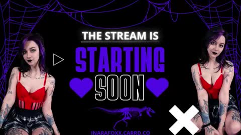 Inarafoxx online show from 8, 1, 2026