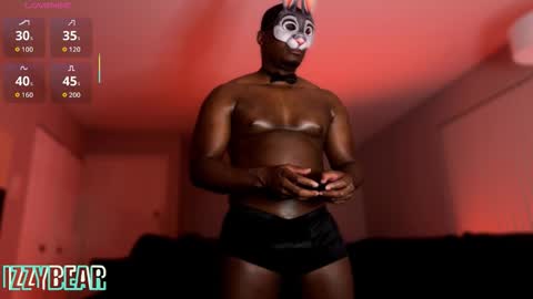 IzzyBear online show from 31, 10, 2025