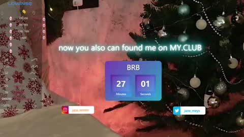 Snapshot of jane_meys chatting on 25, 12, 2024 your kitty JANE roawww online show from 25, 12, 2024