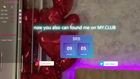 Snapshot of jane_meys chatting on 19, 2, 2025 your kitty JANE roawww online show from 19, 2, 2025