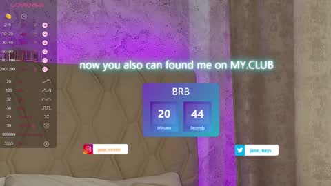 Snapshot of jane_meys chatting on 4, 3, 2025 your kitty JANE roawww online show from 4, 3, 2025