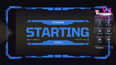 Snapshot of jason_thegreat chatting on 10, 10, 2025 Jason theGreat online show from 10, 10, 2025