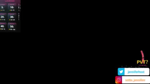 Snapshot of jennifer_scot chatting on 9, 11, 2025 JENNIFER online show from 9, 11, 2025