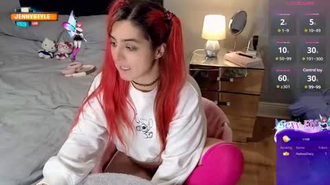 Snapshot of jenny_style chatting on 3, 12, 2024 JennyStyle online show from 3, 12, 2024