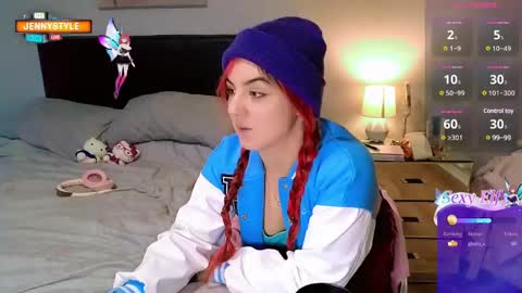 Snapshot of jenny_style chatting on 12, 1, 2025 JennyStyle online show from 12, 1, 2025