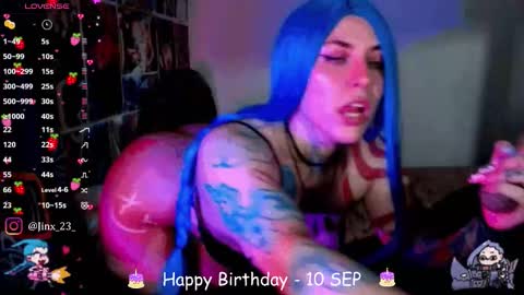 Snapshot of jinx_25 chatting on 10, 9, 2025  Jinx  online show from 10, 9, 2025