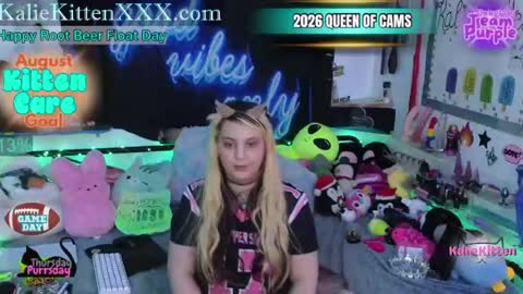 KalieKitten online show from 6, 8, 2026
