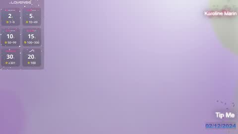 Karoline online show from 2, 12, 2024