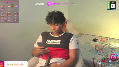 Snapshot of kevinxlvx chatting on 31, 12, 2024 kevin and ottis online show from 31, 12, 2024