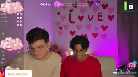 Snapshot of kevinxlvx chatting on 15, 2, 2025 kevin and ottis online show from 15, 2, 2025