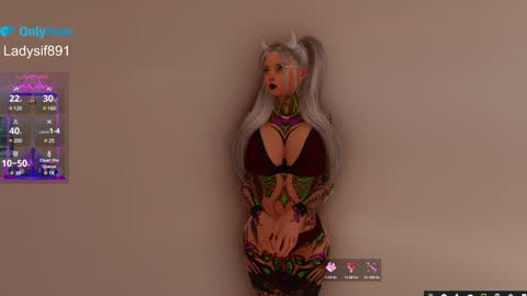 lady_sif_ online show from 31, 12, 2024