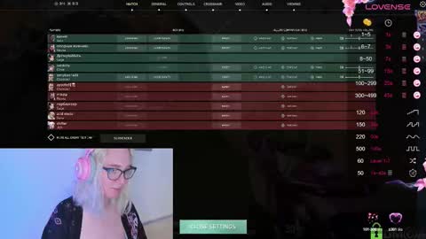 Snapshot of lana_lunar chatting on 16, 10, 2025 Lana online show from 16, 10, 2025